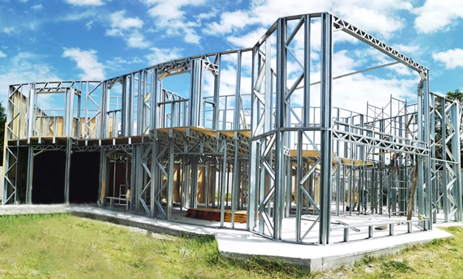 viviendia social casa pacheco 2 pisos steel framing